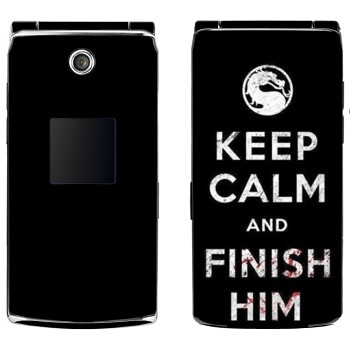   «Keep calm and Finish him Mortal Kombat»   Samsung E210