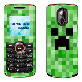   «Creeper face - Minecraft»   Samsung E2120, E2121