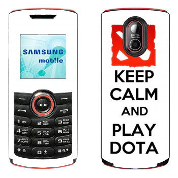   «Keep calm and Play DOTA»   Samsung E2120, E2121