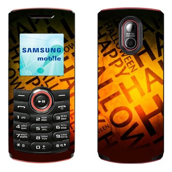   «Happy Hallowenn »   Samsung E2120, E2121