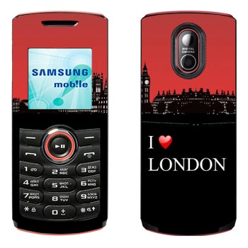   «I love London»   Samsung E2120, E2121