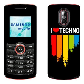   «I love techno»   Samsung E2120, E2121