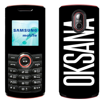   «Oksana»   Samsung E2120, E2121