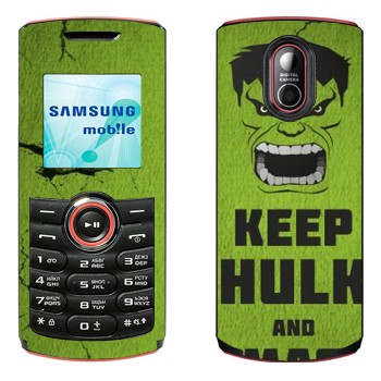   «Keep Hulk and»   Samsung E2120, E2121