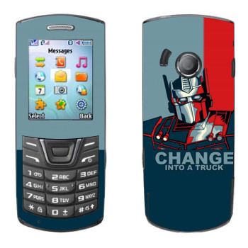   « : Change into a truck»   Samsung E2152