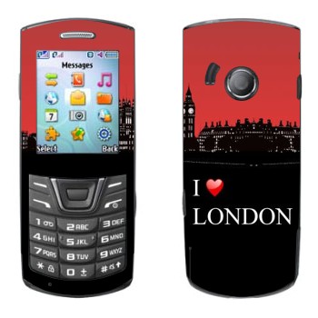   «I love London»   Samsung E2152