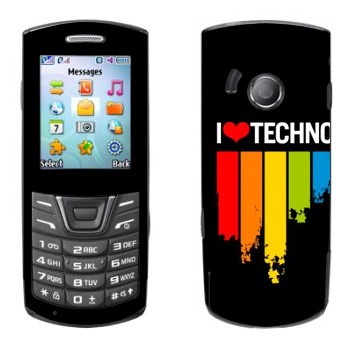   «I love techno»   Samsung E2152