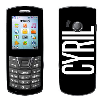   «Cyril»   Samsung E2152