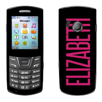   «Elizabeth»   Samsung E2152