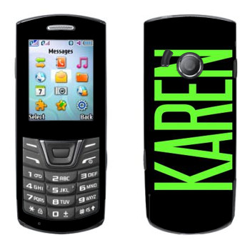   «Karen»   Samsung E2152