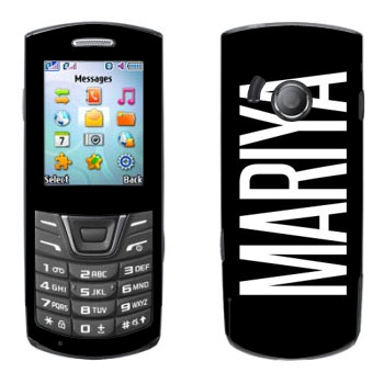   «Mariya»   Samsung E2152