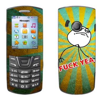   «Fuck yea»   Samsung E2152