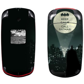   «Keep calm and call Batman»   Samsung E2210