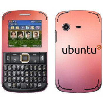   «Ubuntu»   Samsung E2222 Ch@t 222