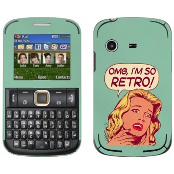   «OMG I'm So retro»   Samsung E2222 Ch@t 222