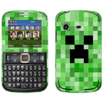   «Creeper face - Minecraft»   Samsung E2222 Ch@t 222