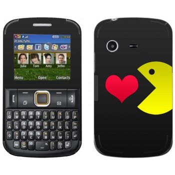   «I love Pacman»   Samsung E2222 Ch@t 222
