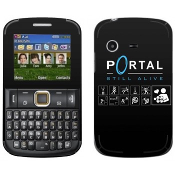   «Portal - Still Alive»   Samsung E2222 Ch@t 222