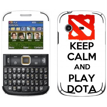   «Keep calm and Play DOTA»   Samsung E2222 Ch@t 222