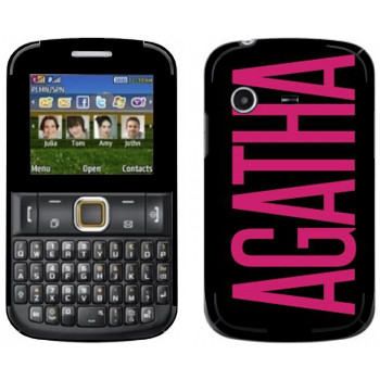   «Agatha»   Samsung E2222 Ch@t 222