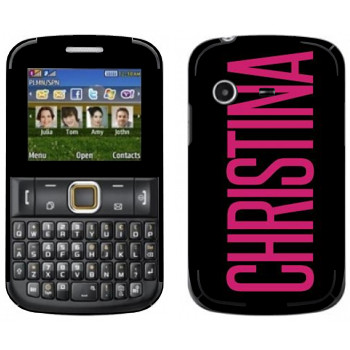   «Christina»   Samsung E2222 Ch@t 222