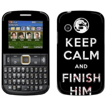   «Keep calm and Finish him Mortal Kombat»   Samsung E2222 Ch@t 222