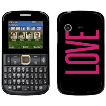   «Love»   Samsung E2222 Ch@t 222