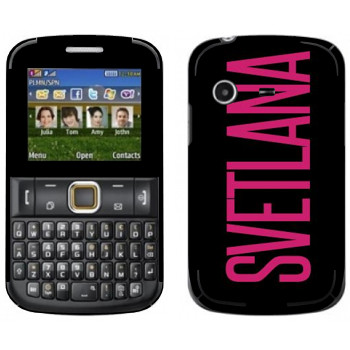   «Svetlana»   Samsung E2222 Ch@t 222