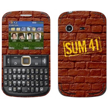   «- Sum 41»   Samsung E2222 Ch@t 222