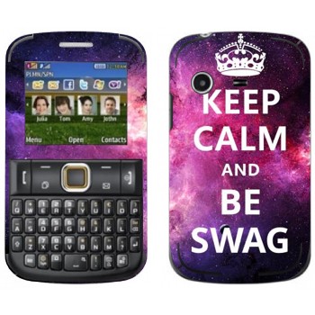   «Keep Calm and be SWAG»   Samsung E2222 Ch@t 222