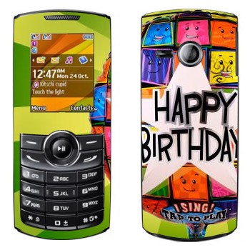   «  Happy birthday»   Samsung E2232