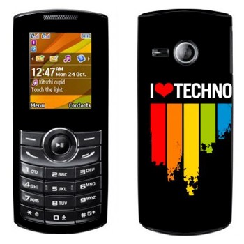   «I love techno»   Samsung E2232