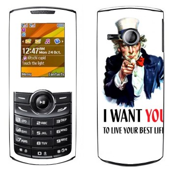   « : I want you!»   Samsung E2232