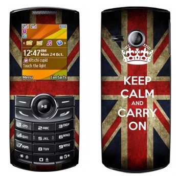   «Keep calm and carry on»   Samsung E2232