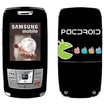   «Pacdroid»   Samsung E250