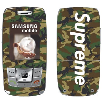   «Supreme »   Samsung E250