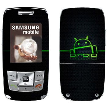   « Android»   Samsung E250