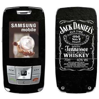   «Jack Daniels»   Samsung E250