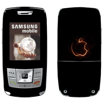   «  Apple»   Samsung E250