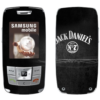   «  - Jack Daniels»   Samsung E250