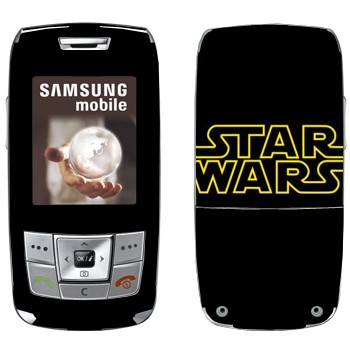   « Star Wars»   Samsung E250