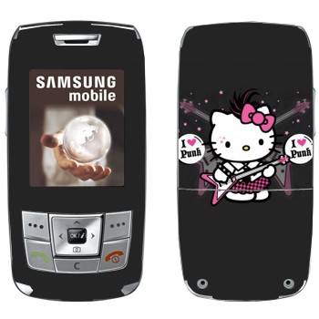   «Kitty - I love punk»   Samsung E250