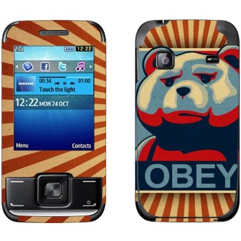   «  - OBEY»   Samsung E2600