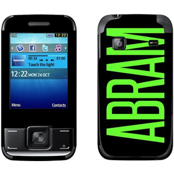   «Abram»   Samsung E2600