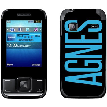   «Agnes»   Samsung E2600