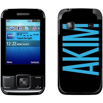   «Akim»   Samsung E2600