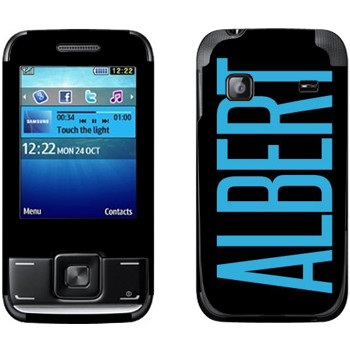   «Albert»   Samsung E2600