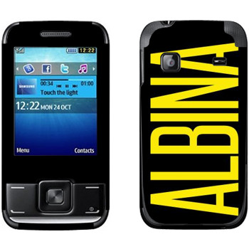   «Albina»   Samsung E2600