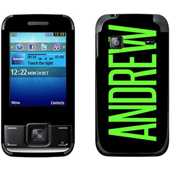   «Andrew»   Samsung E2600