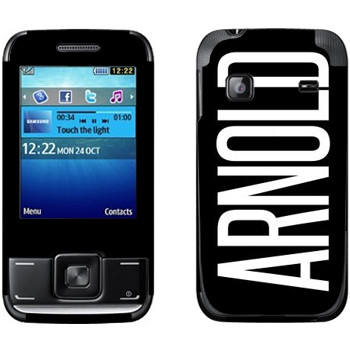   «Arnold»   Samsung E2600